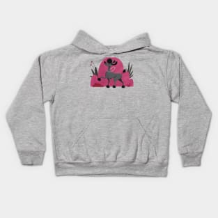 Poodle Strut Kids Hoodie